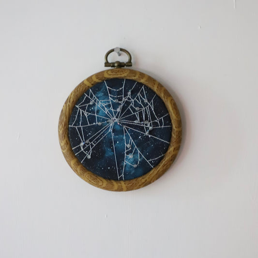 Spiderweb Embroidery - 3"