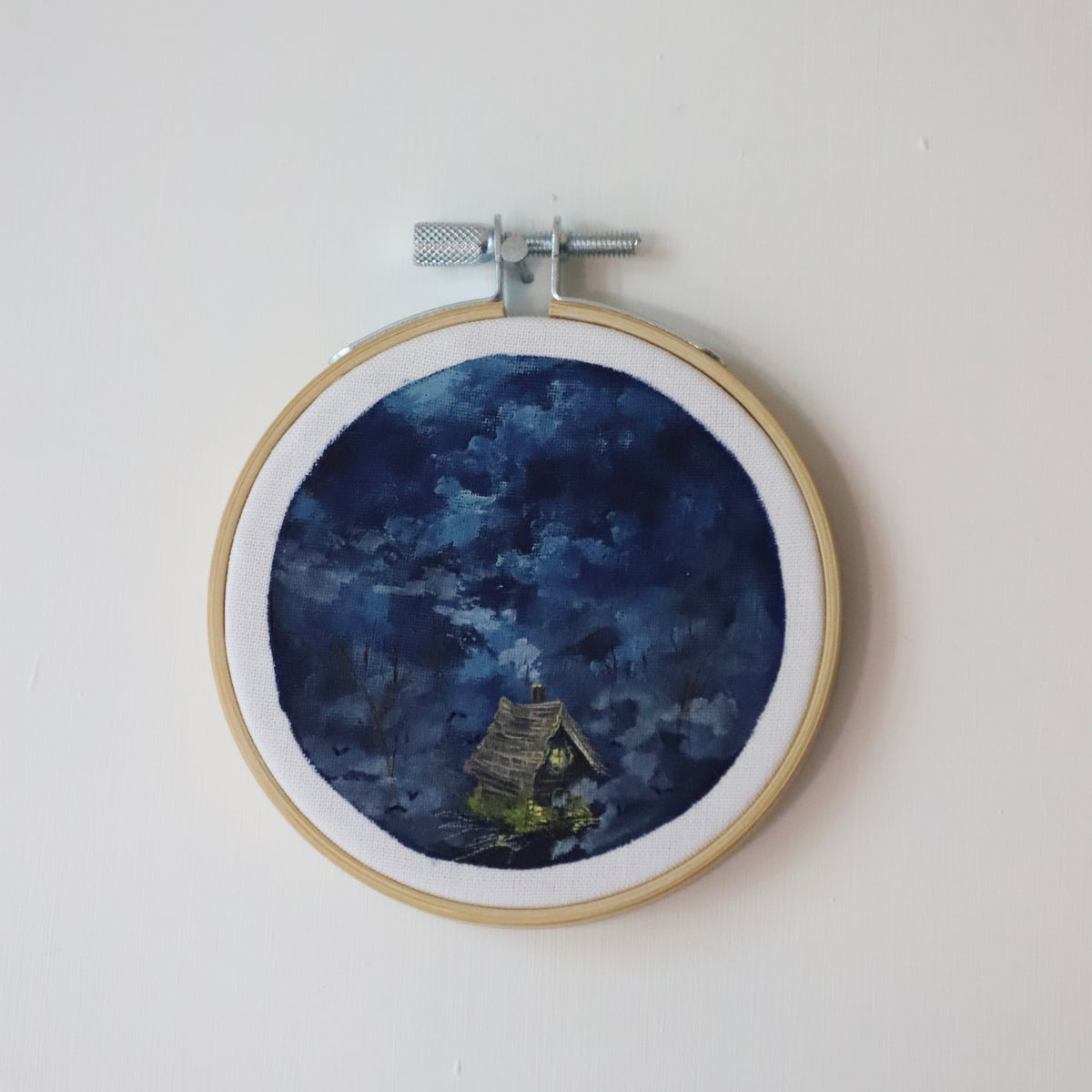 Baba Yaga Embroidery - 3"