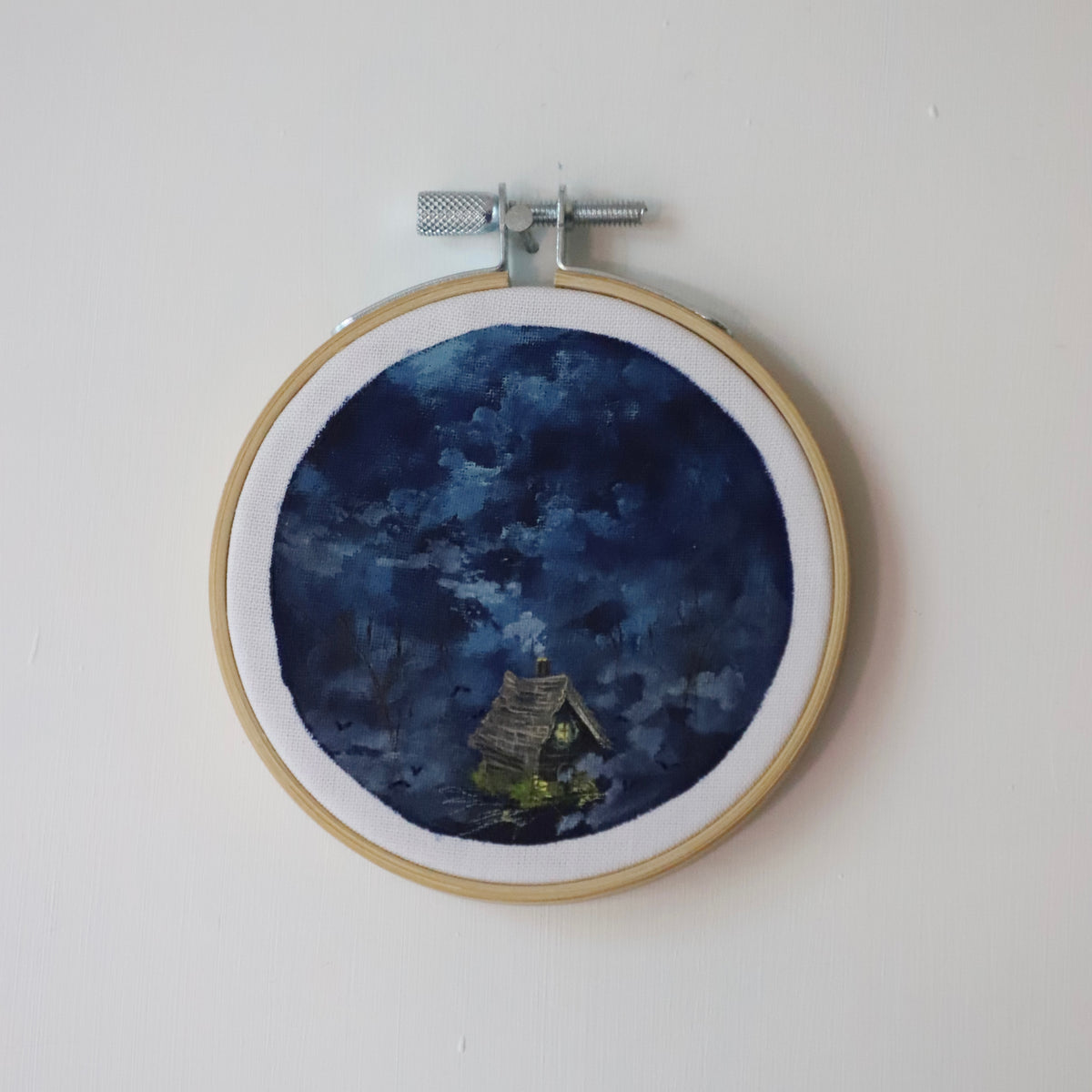 Baba Yaga Embroidery - 3"