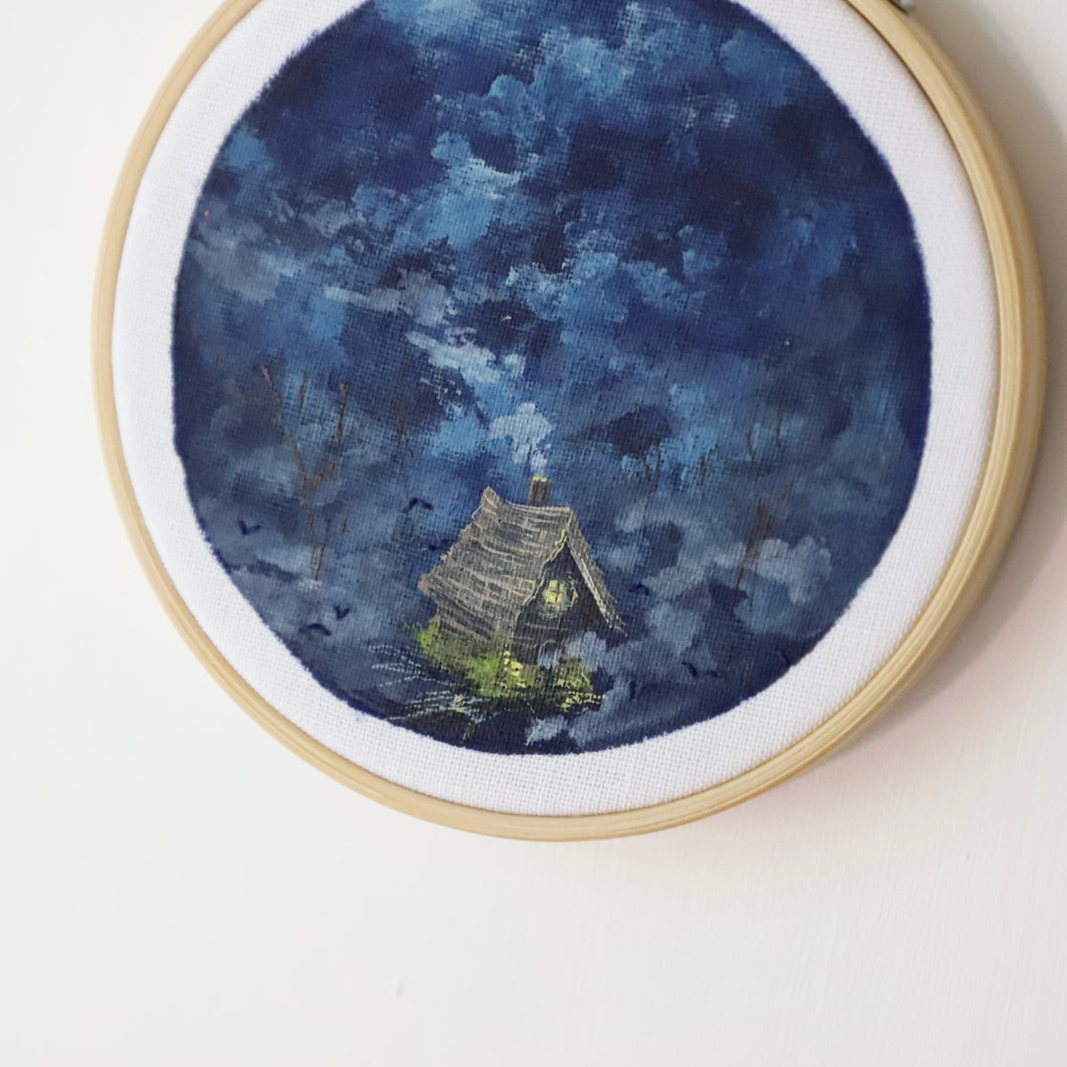 Baba Yaga Embroidery - 3"