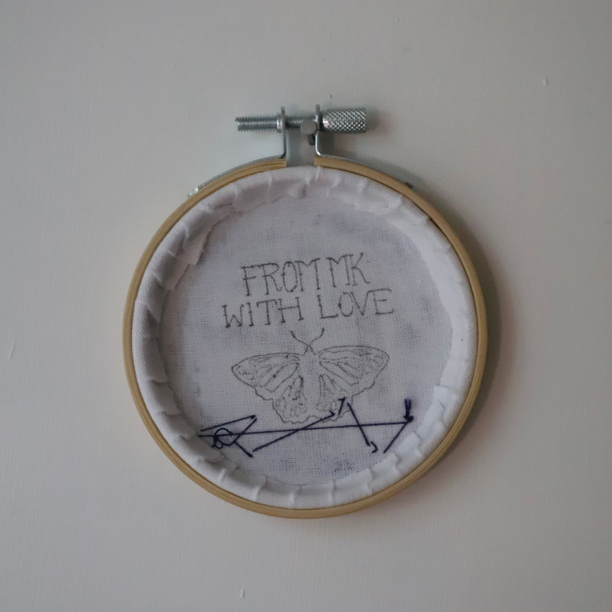 Baba Yaga Embroidery - 3"