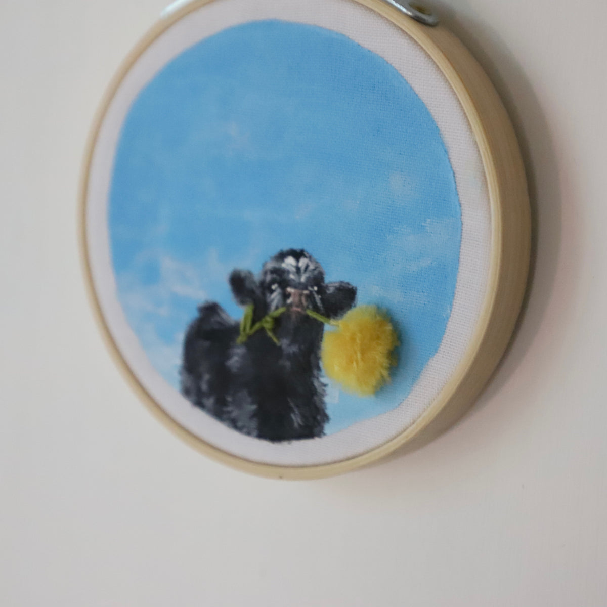 Cow Embroidery - 3"