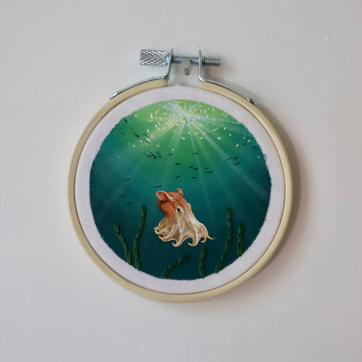 Dumbo Octopus Embroidery - 3"