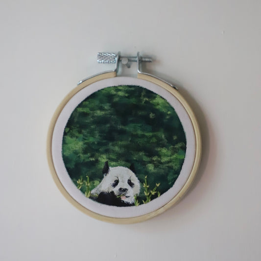 Giant Panda Embroidery - 3"
