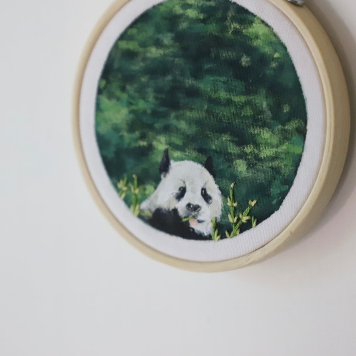 Giant Panda Embroidery - 3"