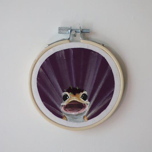 Gecko Embroidery - 3"