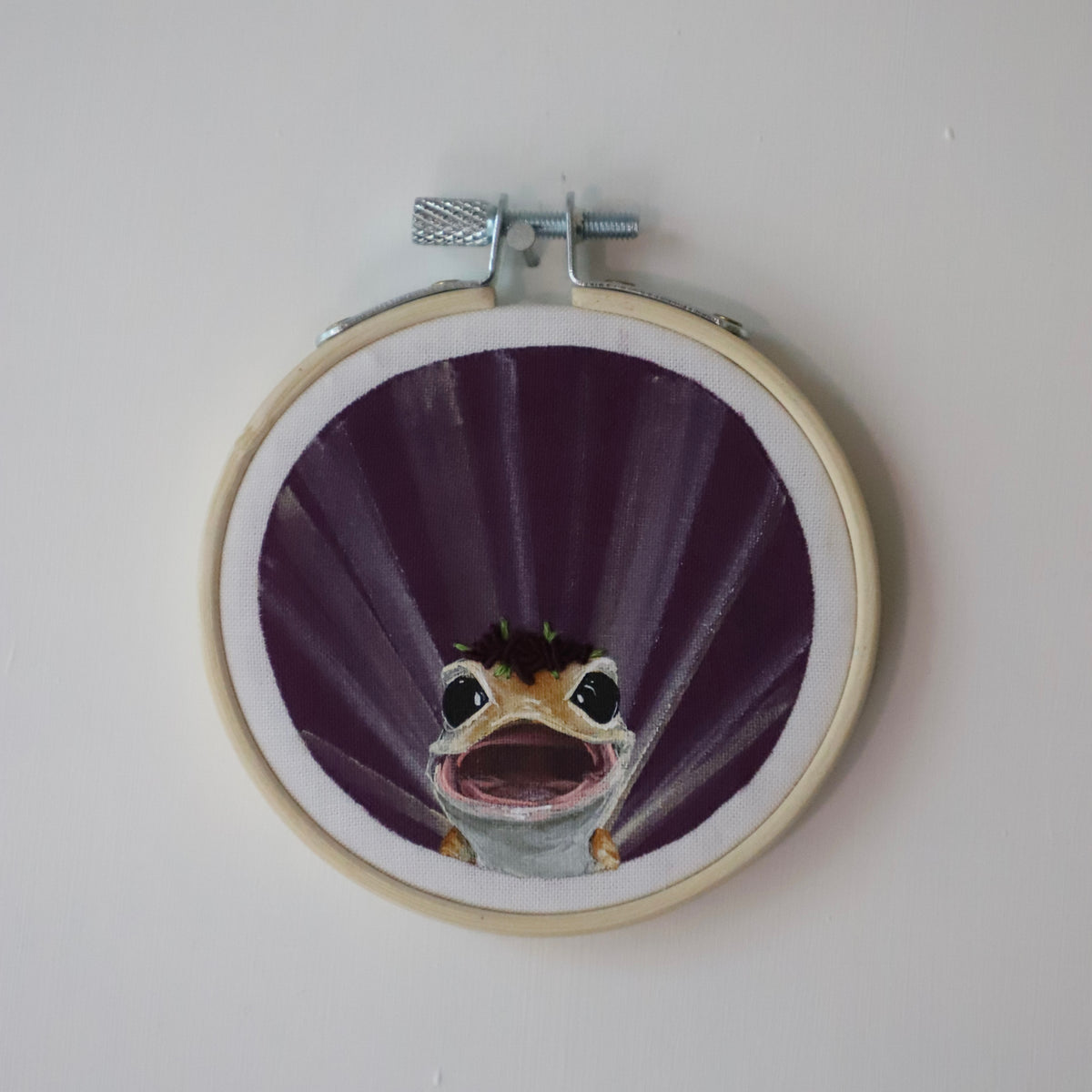 Gecko Embroidery - 3"