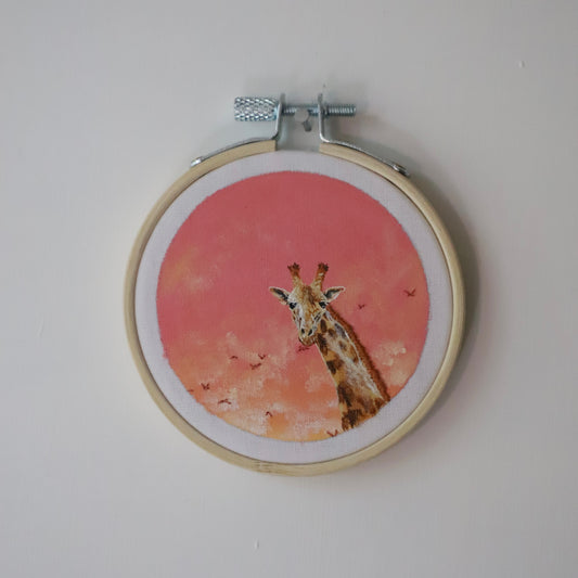 Giraffe Embroidery - 3"