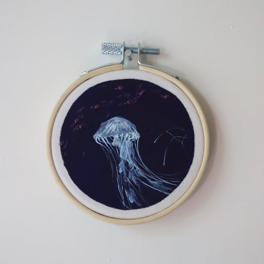 Jellyfish Embroidery - 3"