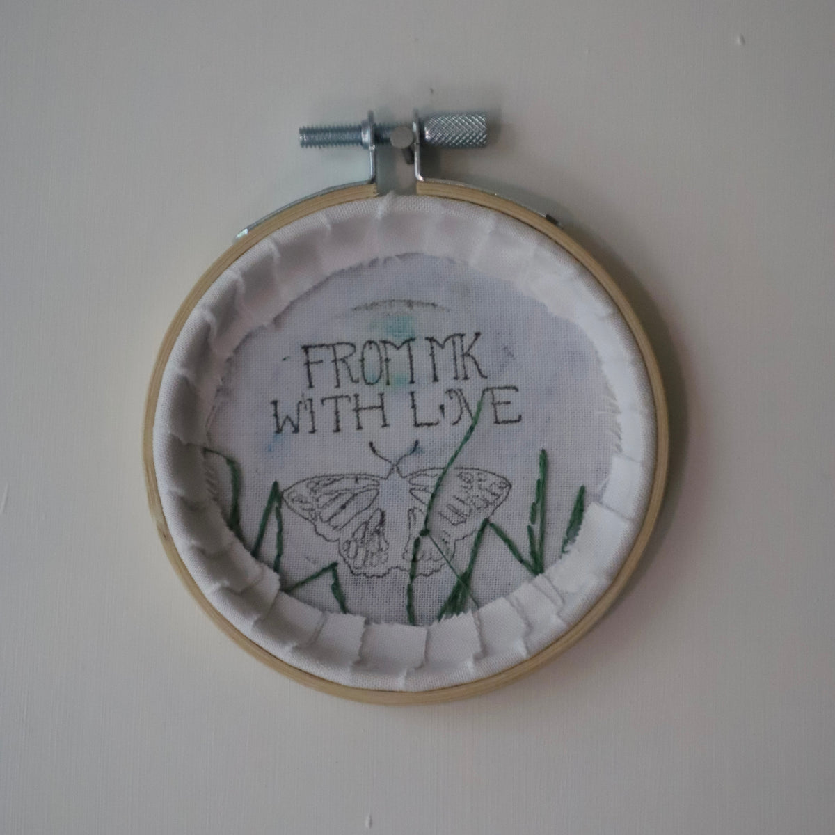 Manatee Embroidery - 3"