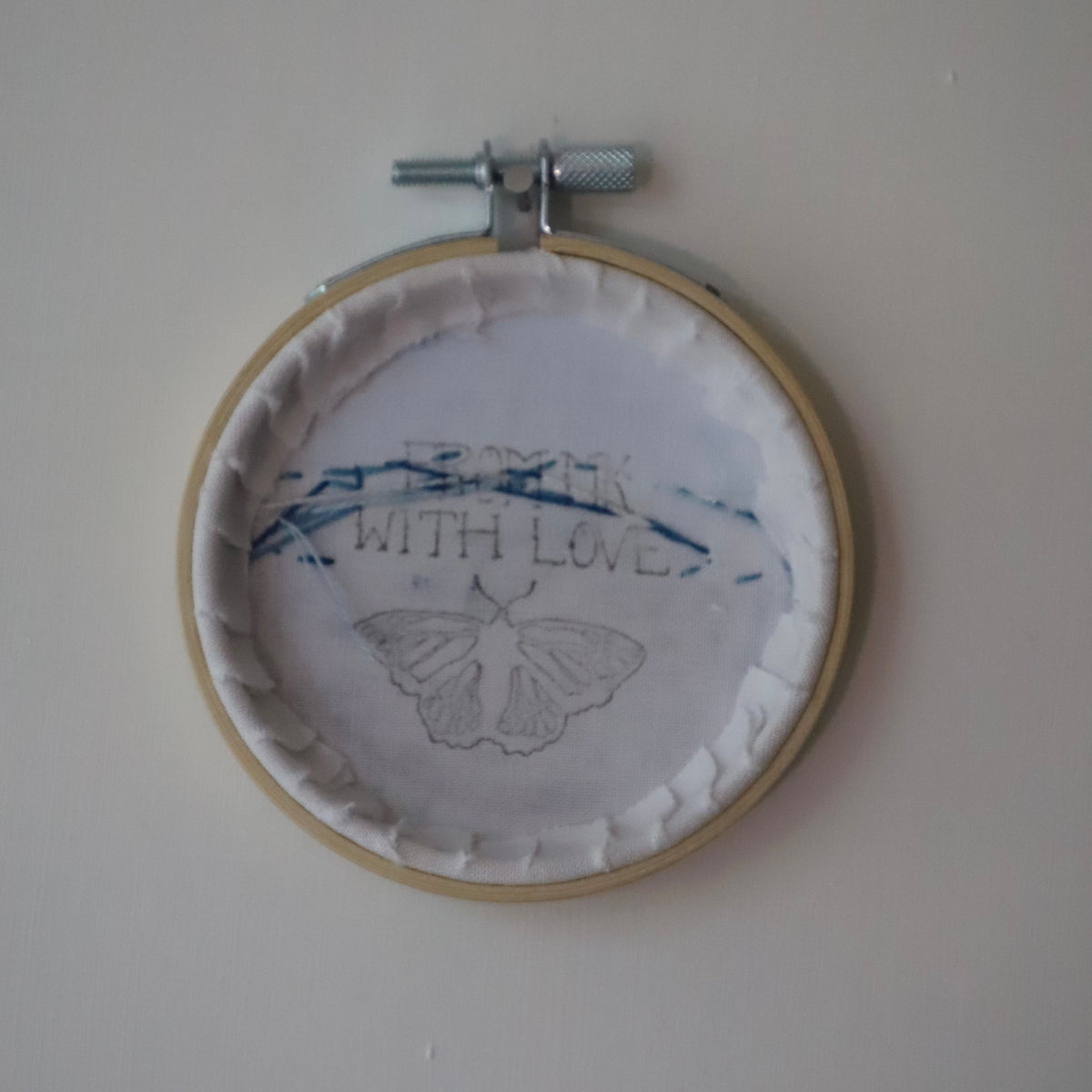 Narwhal Embroidery - 3"
