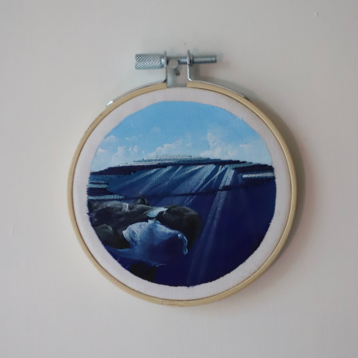 Orca Embroidery - 3"