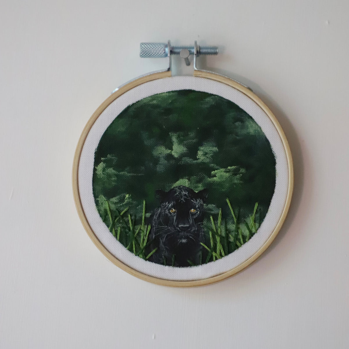 Panther Embroidery - 3"