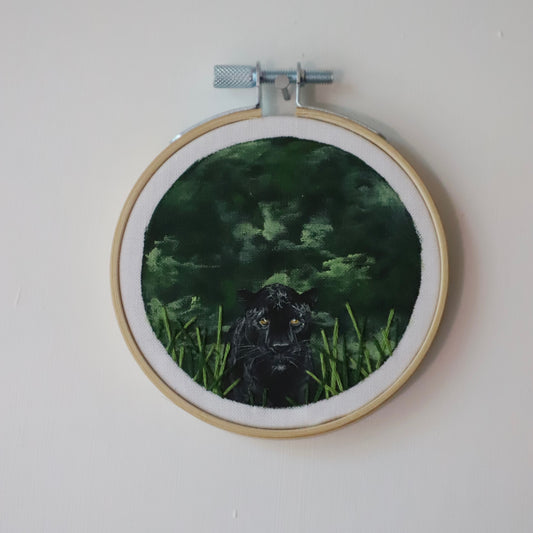 Panther Embroidery - 3"