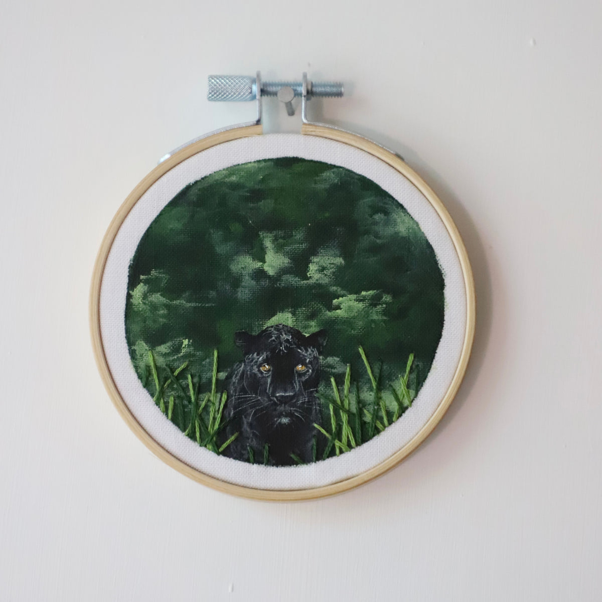 Panther Embroidery - 3"