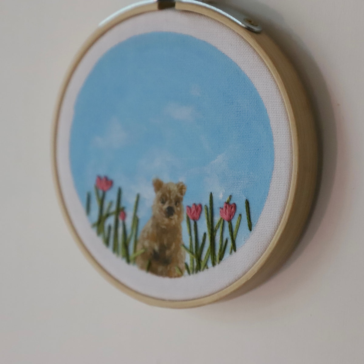 Quokka Embroidery - 3"