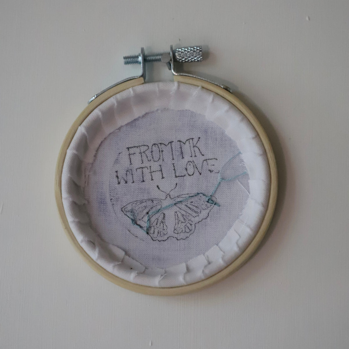 Raven Embroidery - 3"