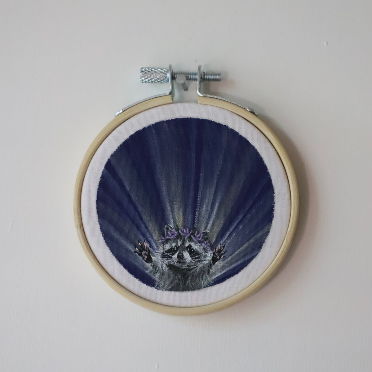 Raccoon Embroidery - 3"
