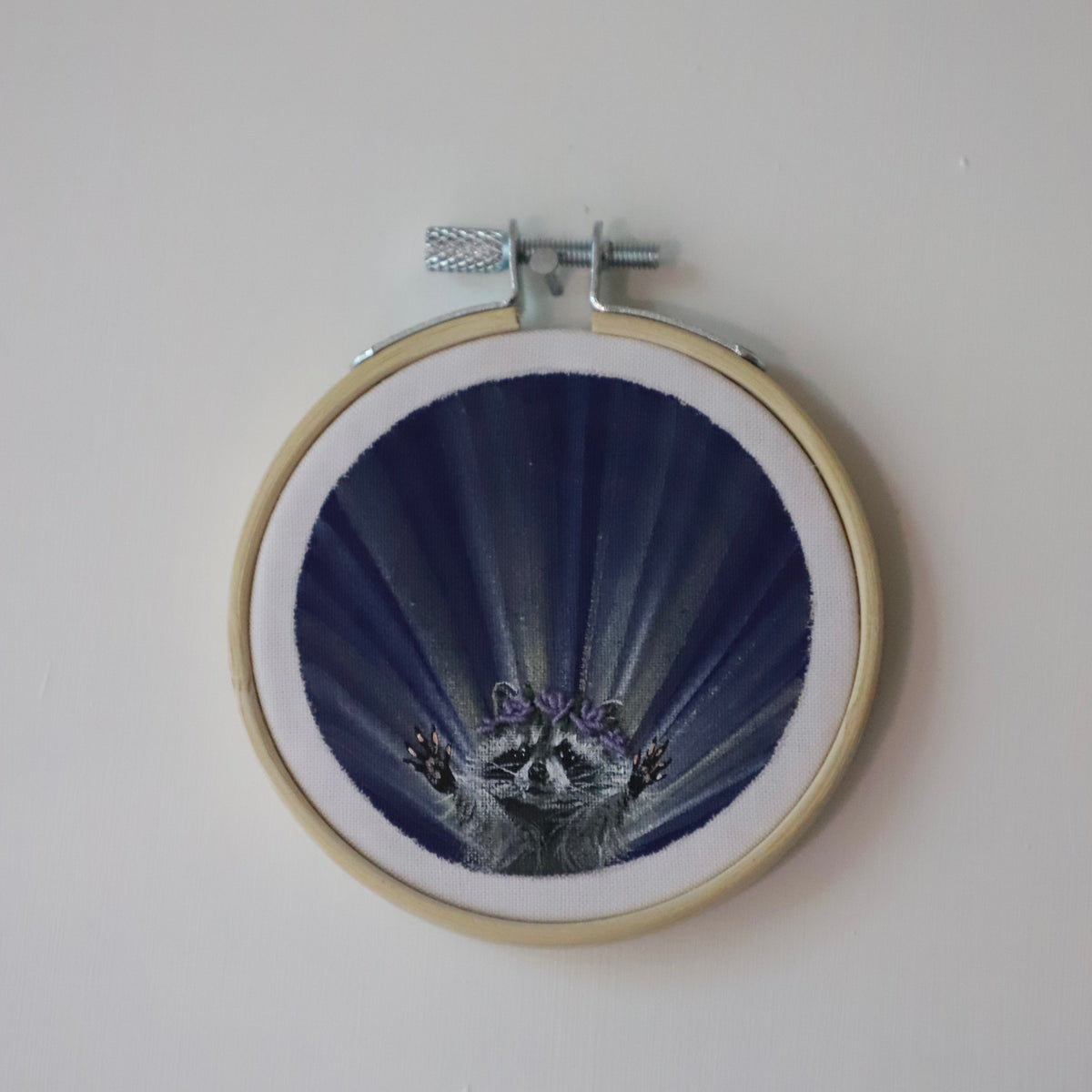 Raccoon Embroidery - 3"