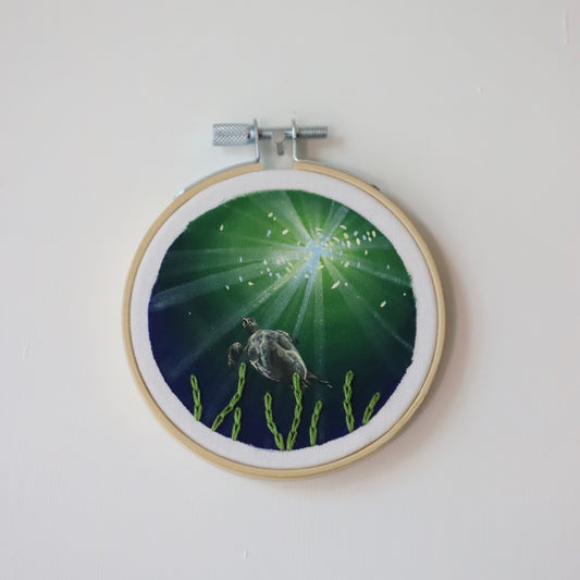 Turtle Embroidery - 3"