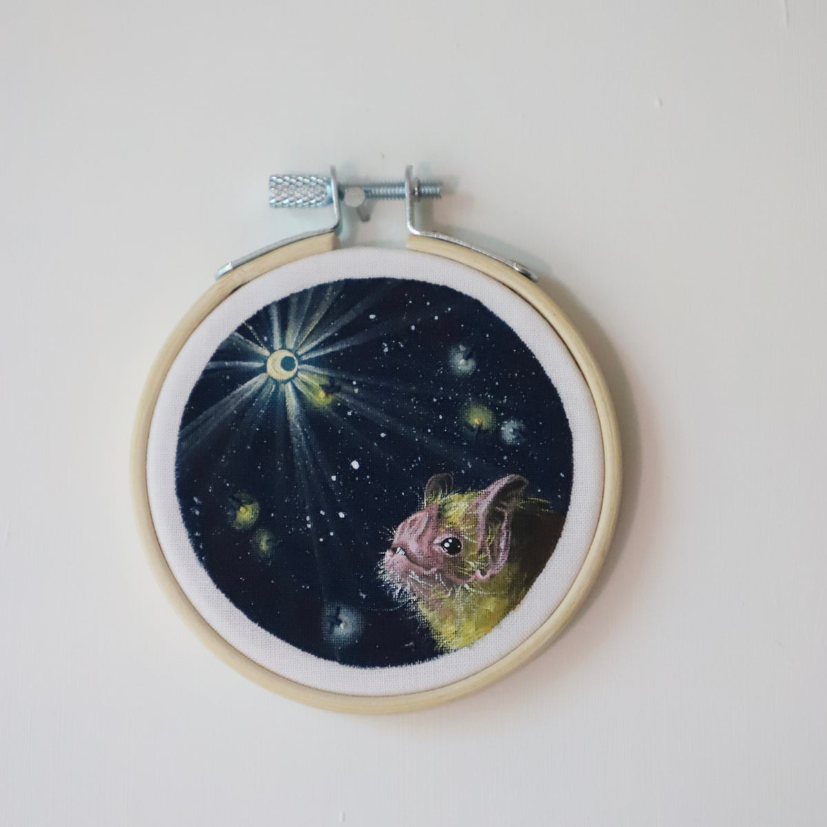 Vampire Bat Embroidery - 3"