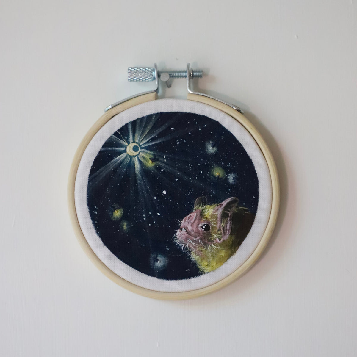 Vampire Bat Embroidery - 3"