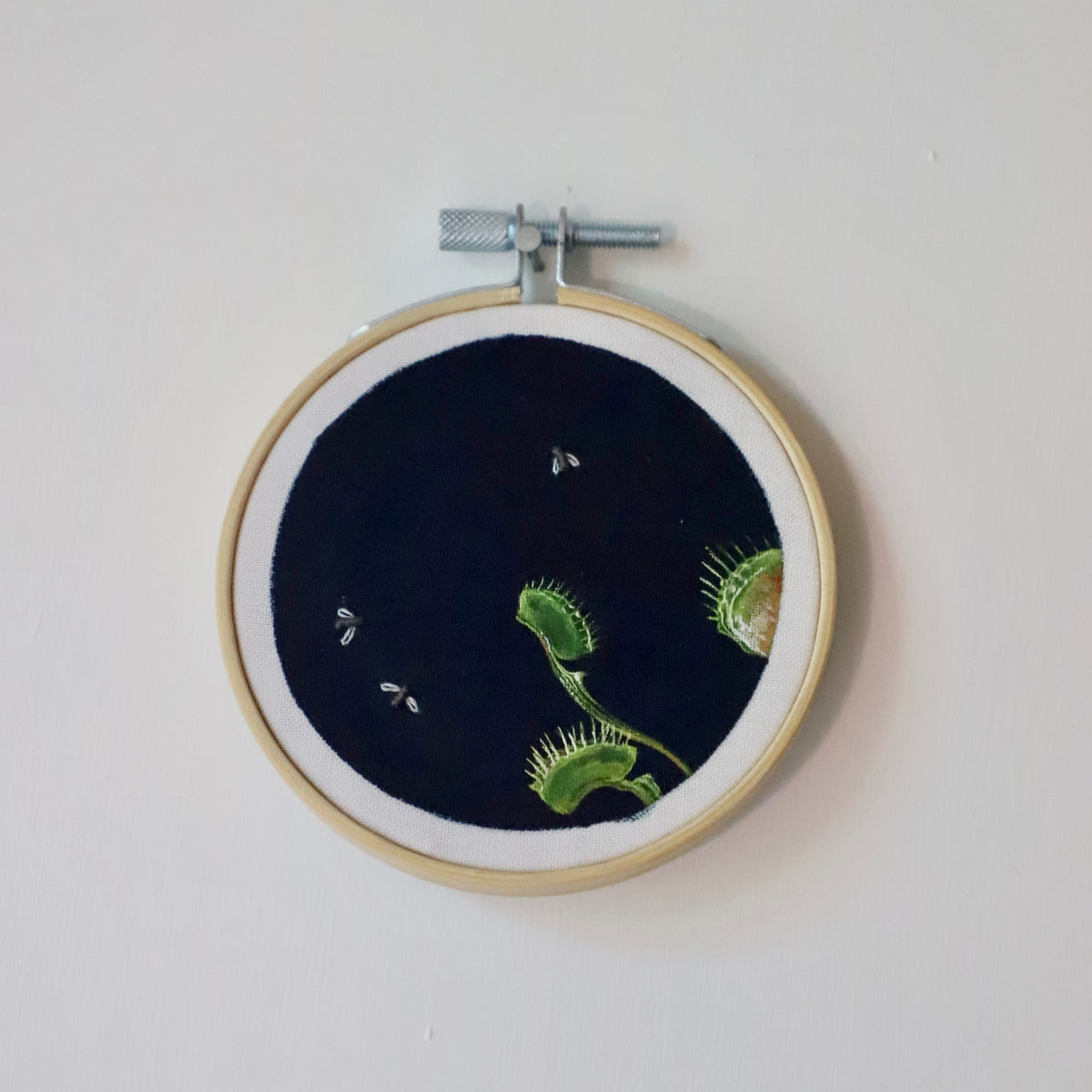 Venus Flytrap Embroidery - 3"