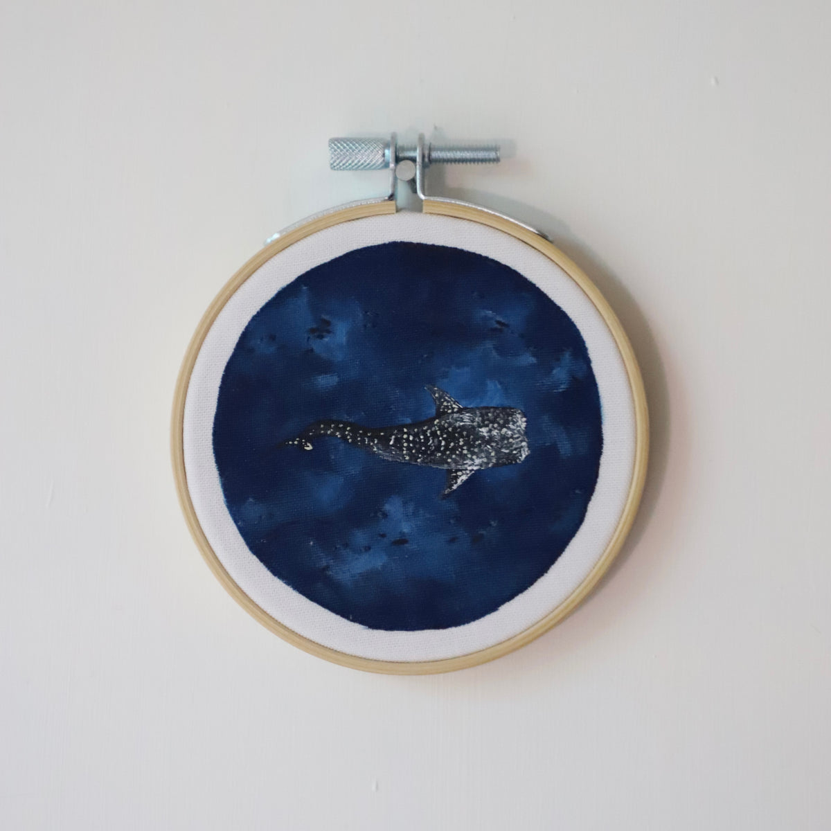 Whale Shark Embroidery - 3"