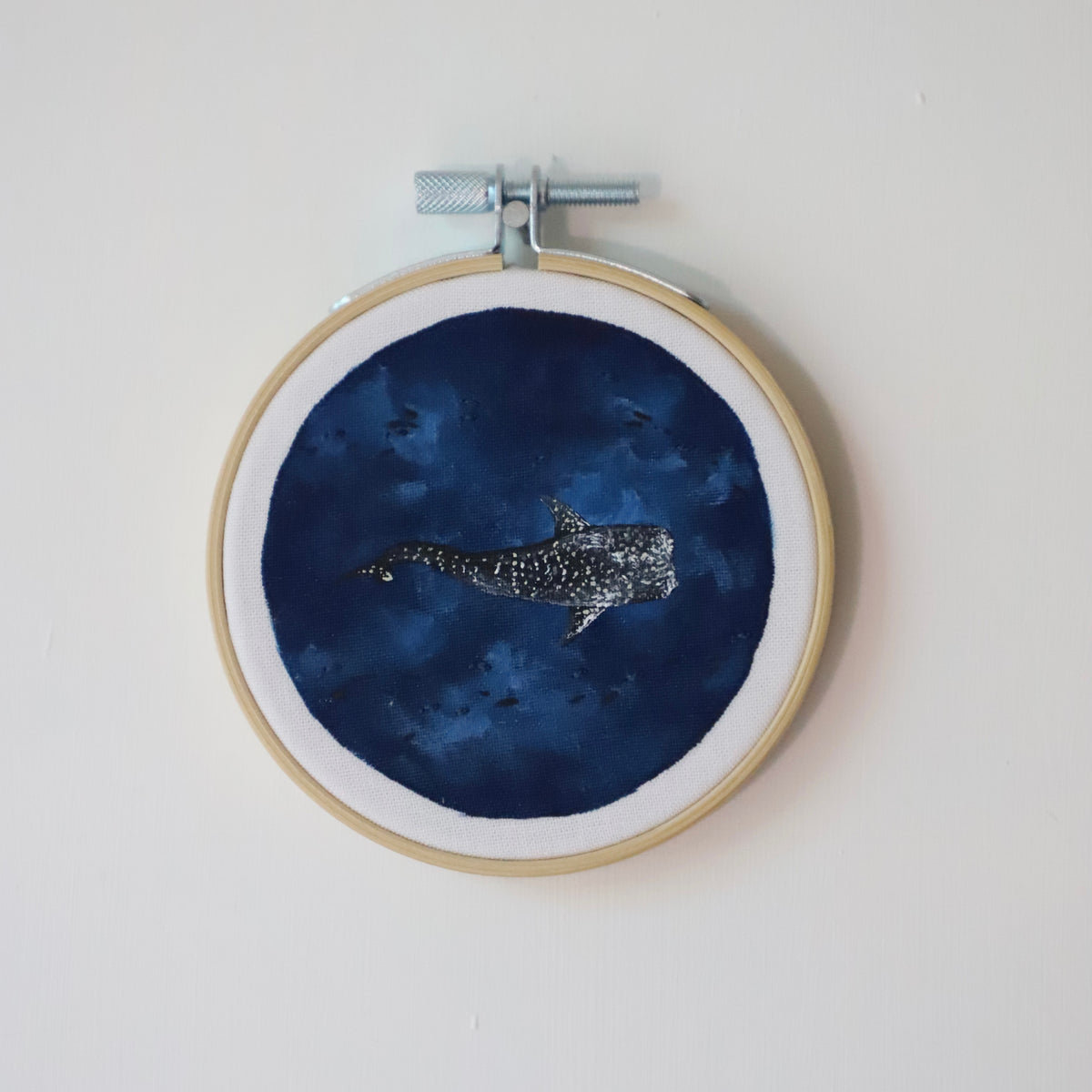 Whale Shark Embroidery - 3"