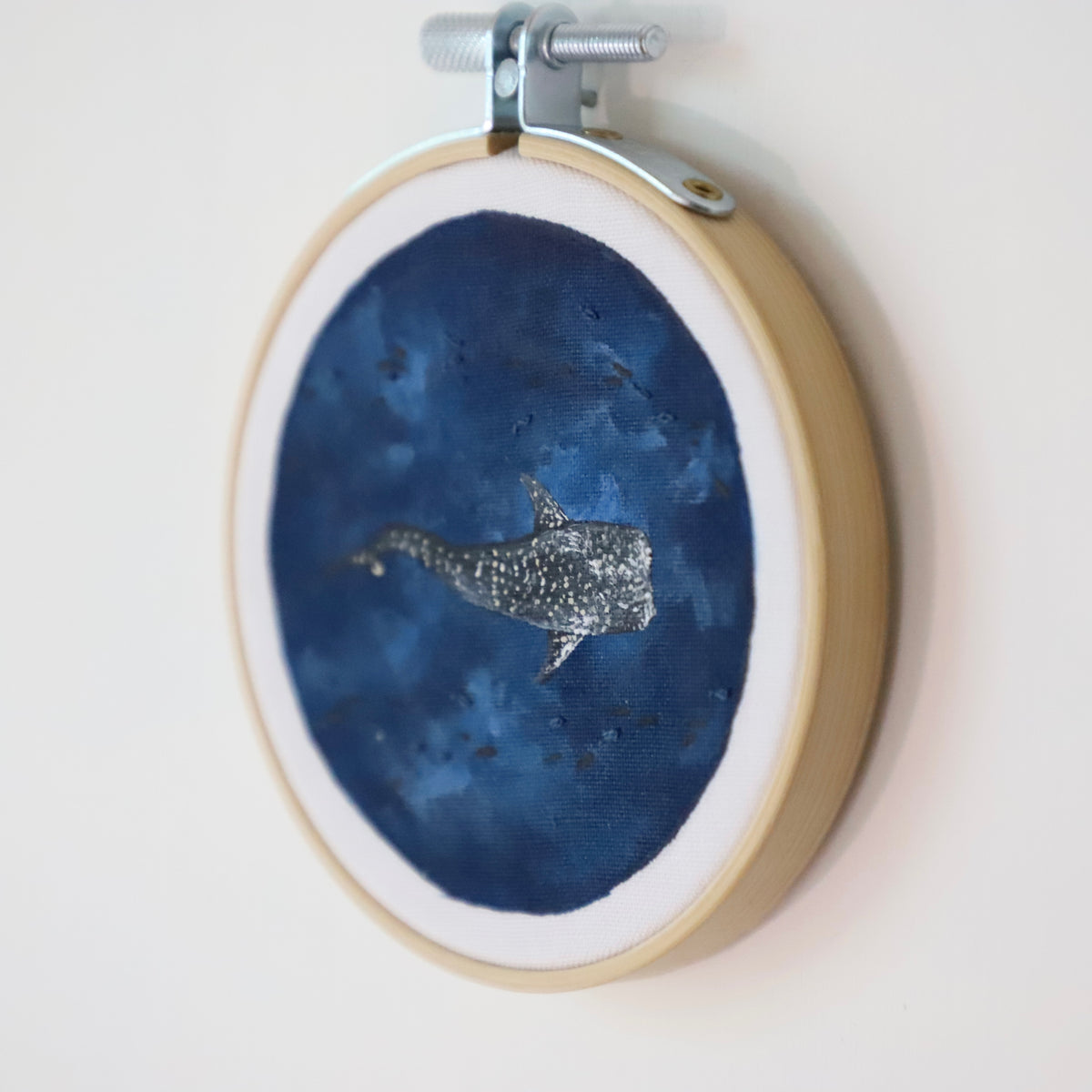 Whale Shark Embroidery - 3"