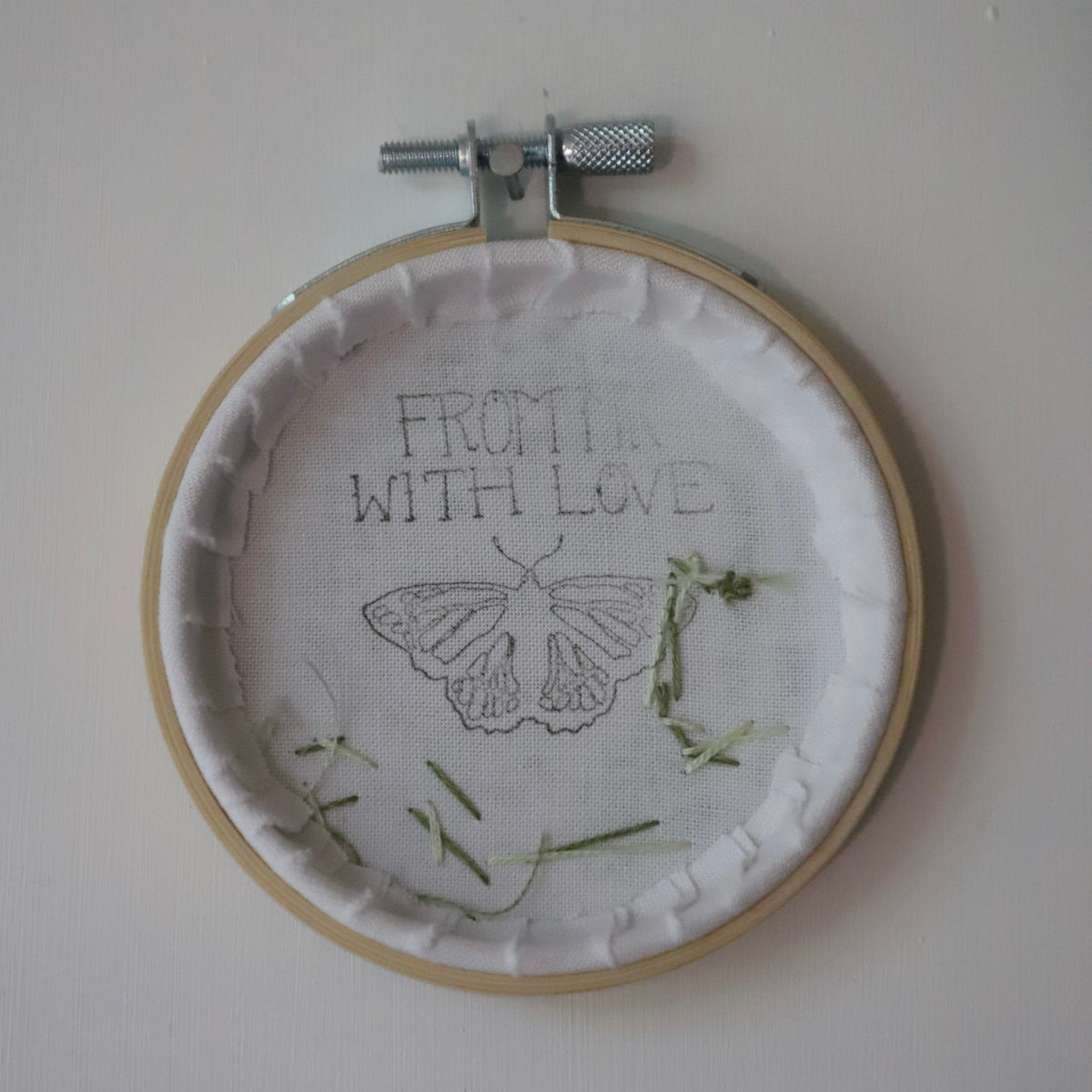 Sloth Embroidery - 3"