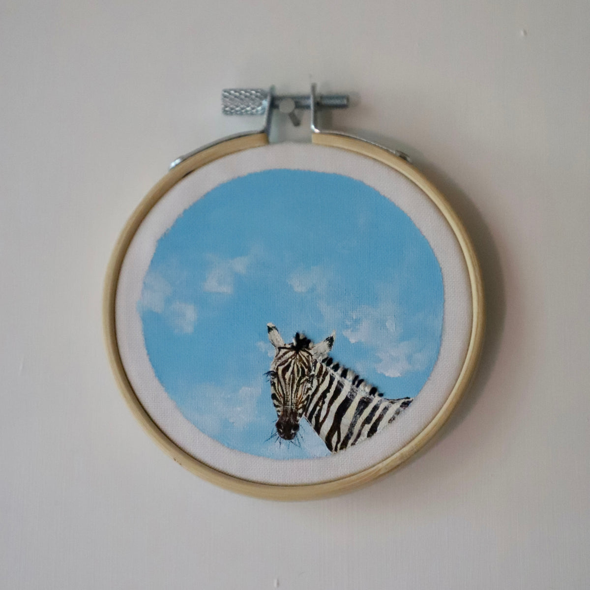 Zebra Embroidery - 3"