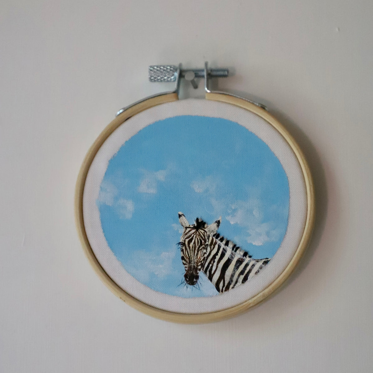 Zebra Embroidery - 3"