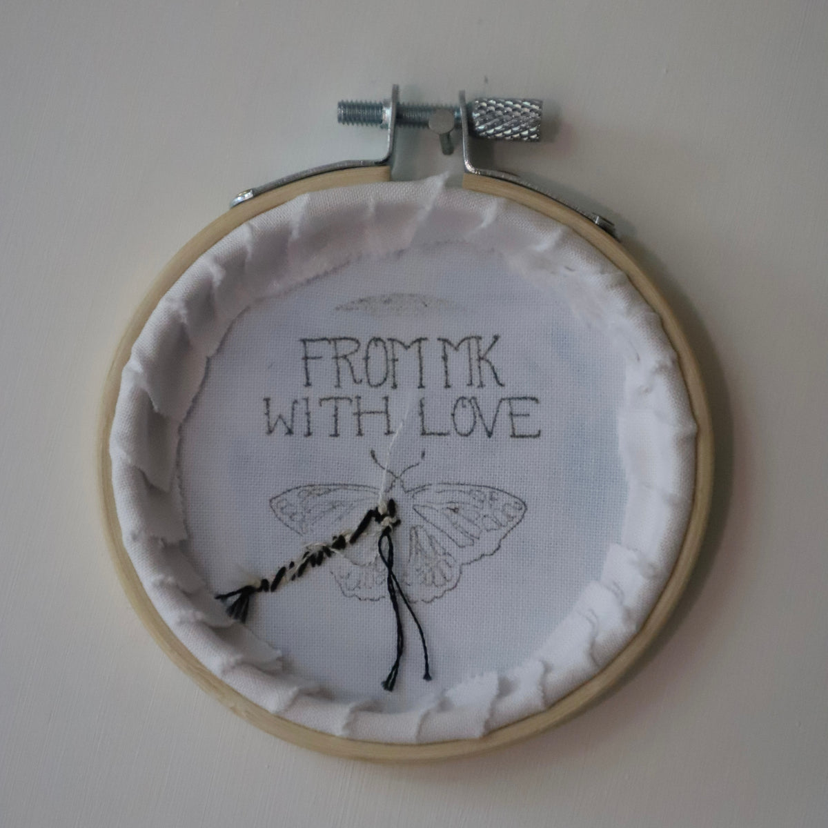 Zebra Embroidery - 3"