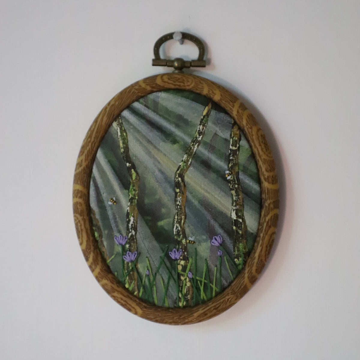 Forest Life Embroidery