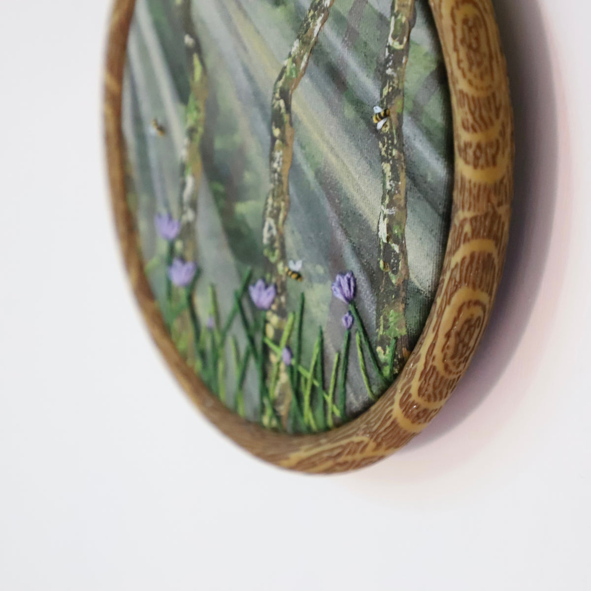 Forest Life Embroidery