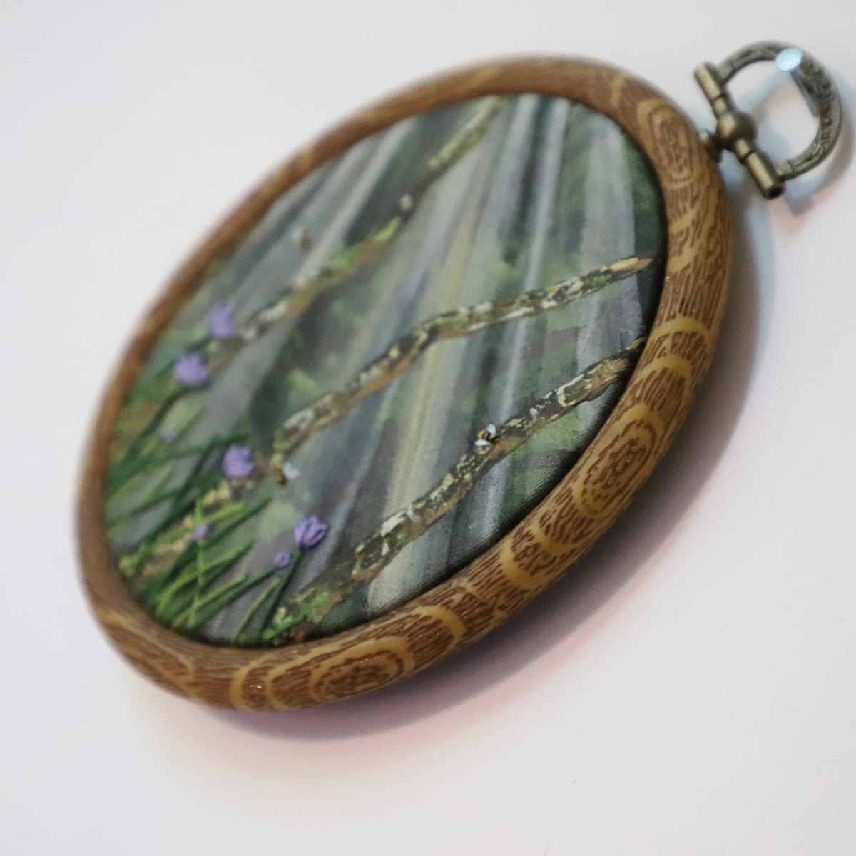 Forest Life Embroidery