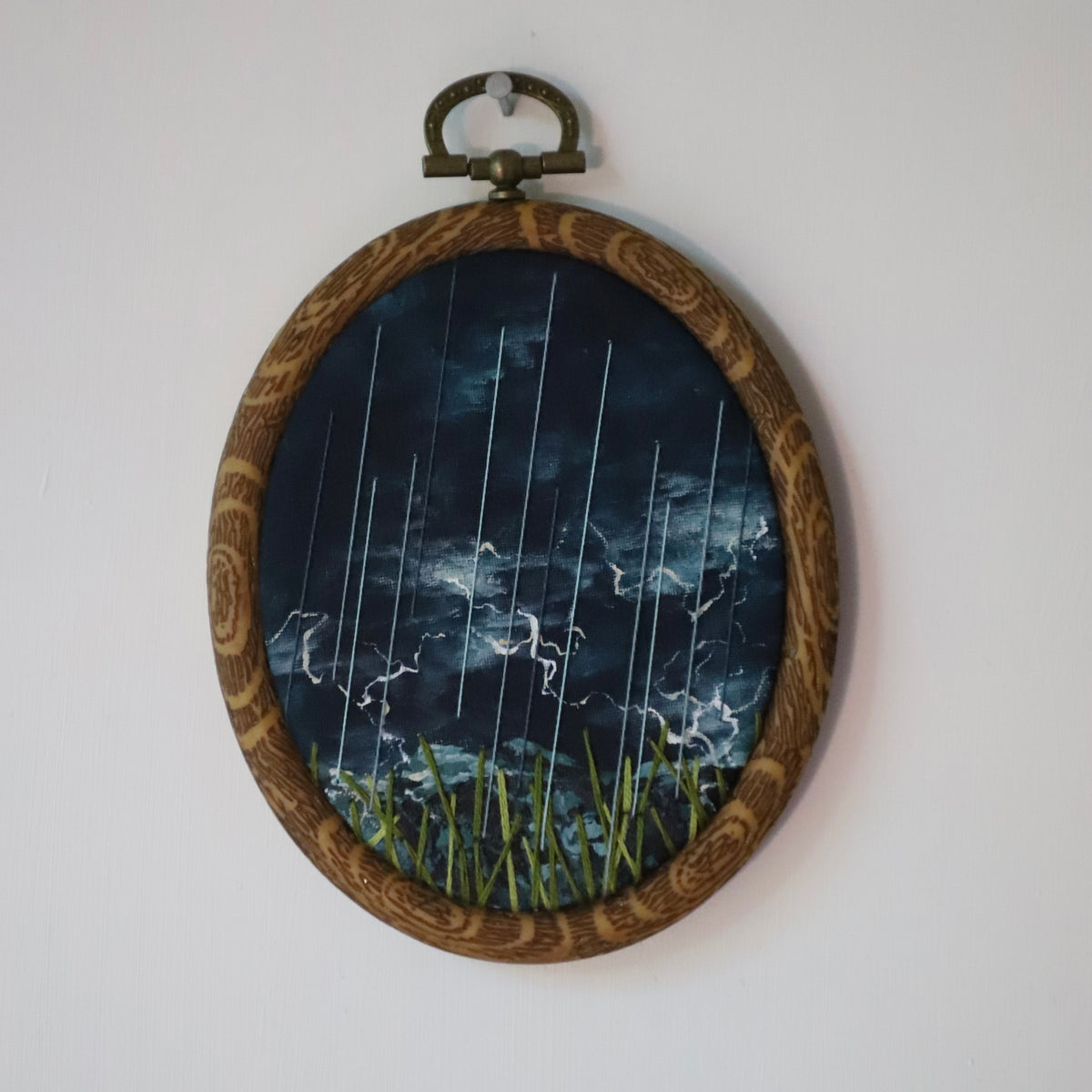 Thunderstorm Embroidery