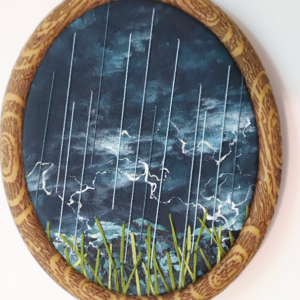Thunderstorm Embroidery