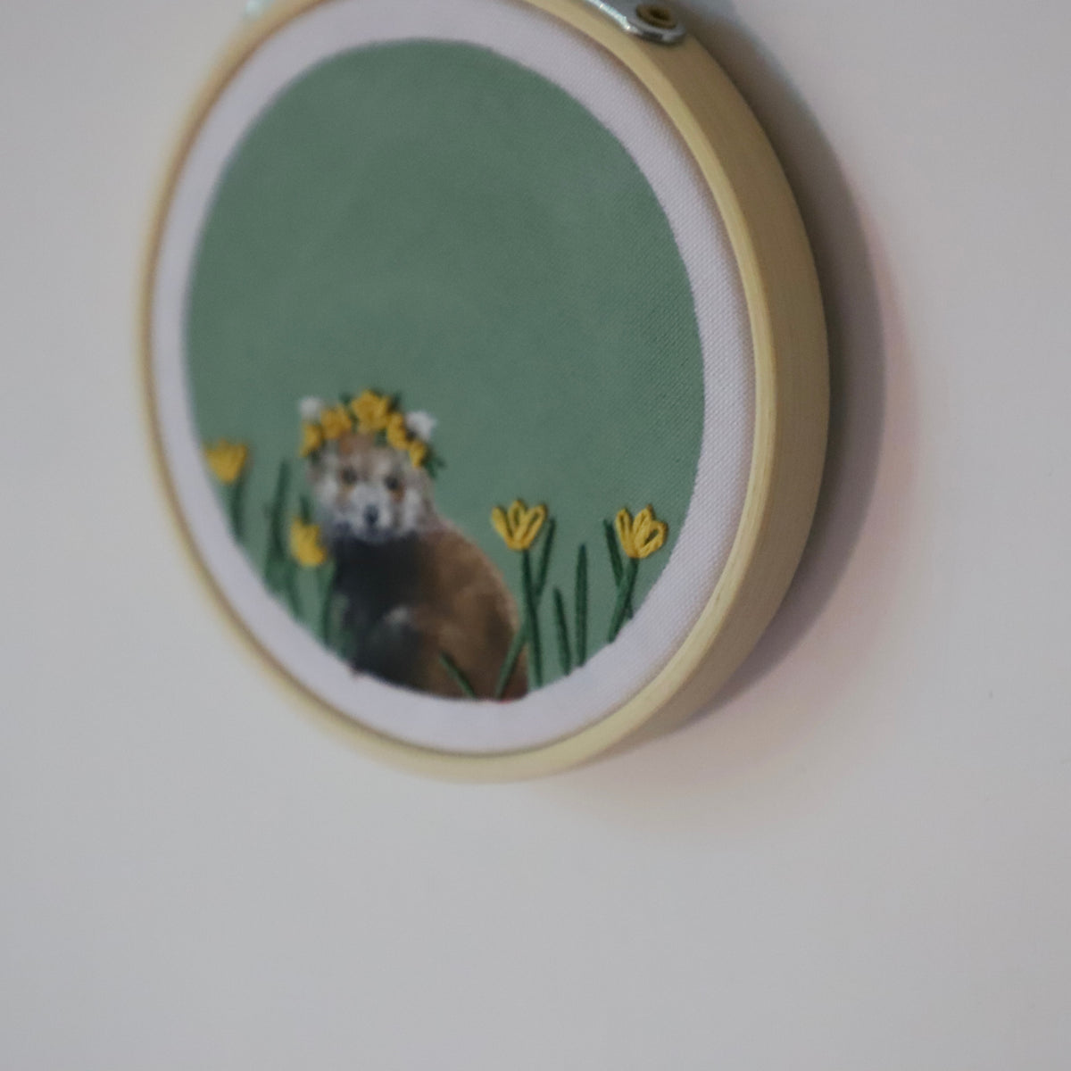 Red Panda Embroidery - 3"